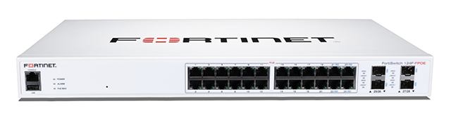 Fortinet FortiSwitch-124F-FPOE Layer 2 FortiGate switch controller